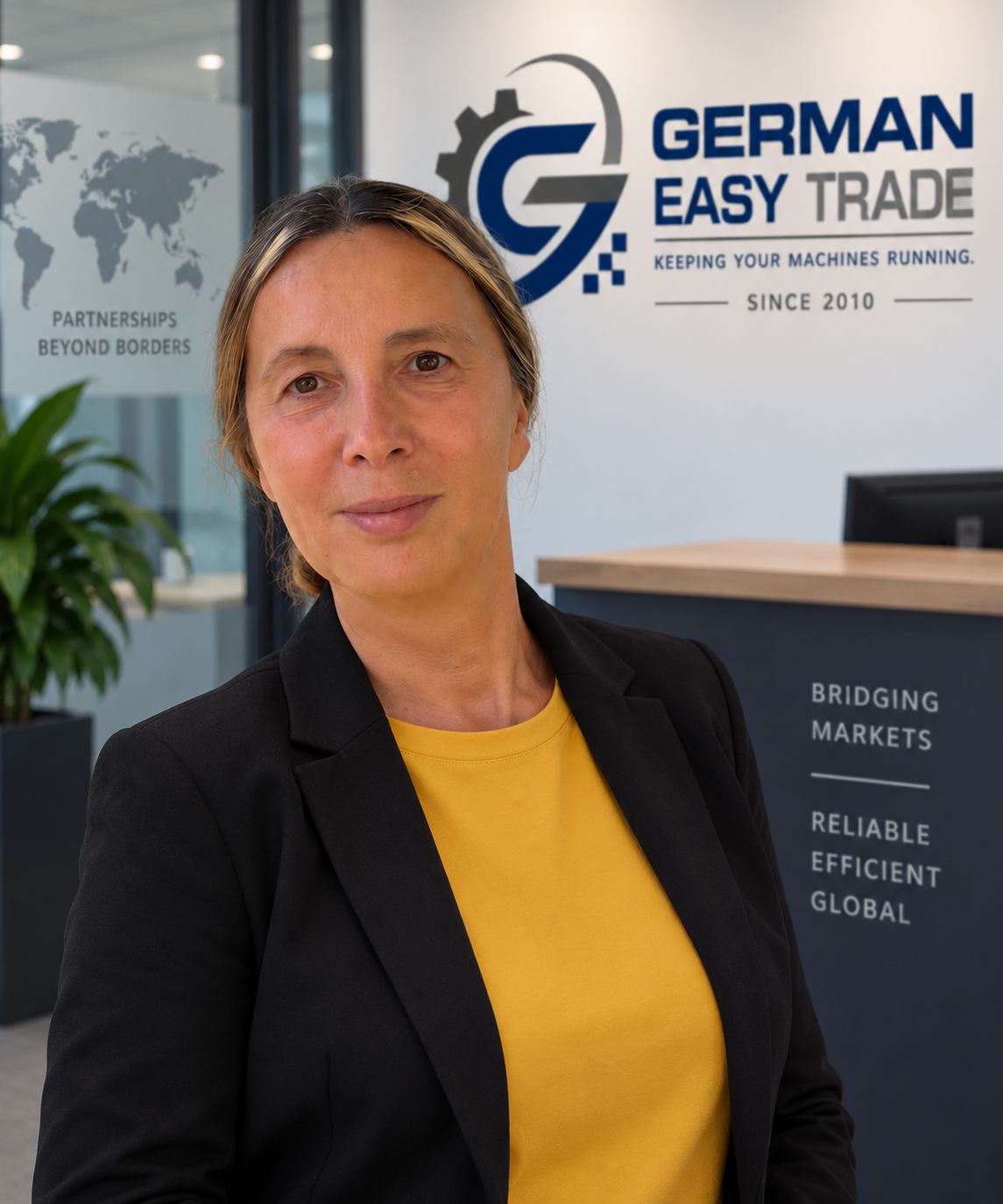 Brankica Kiepe – Geschäftsführende Gesellschafterin GermanEasy Trade
